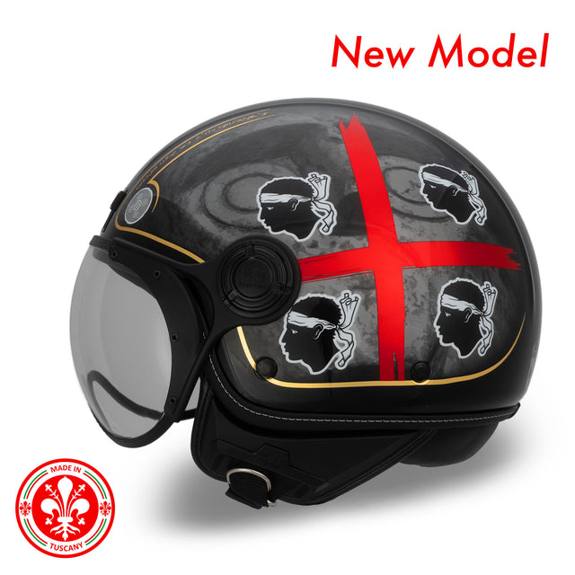 Casco Sardegna Nero MM Independent Edizione Limitata