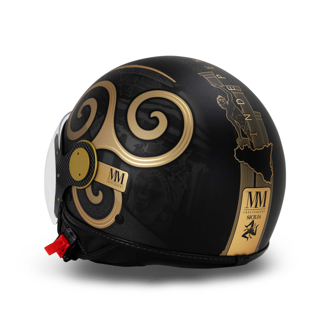 Sicily helmet Trinacria 2.0 Black Limited Edition MM Independent