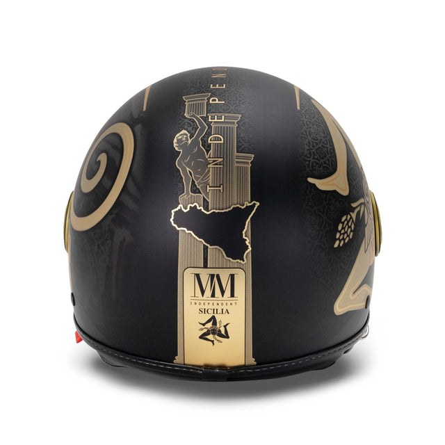 Sicily helmet Trinacria 2.0 Black Limited Edition MM Independent